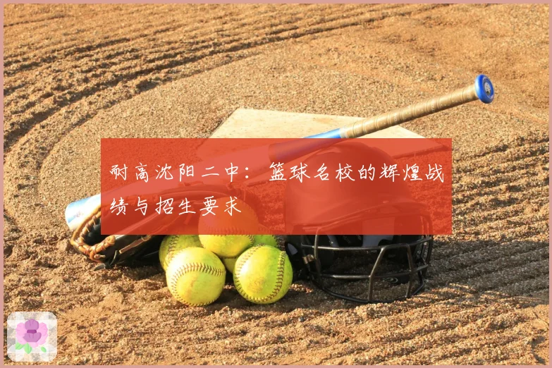 耐高沈阳二中：篮球名校的辉煌战绩与招生要求